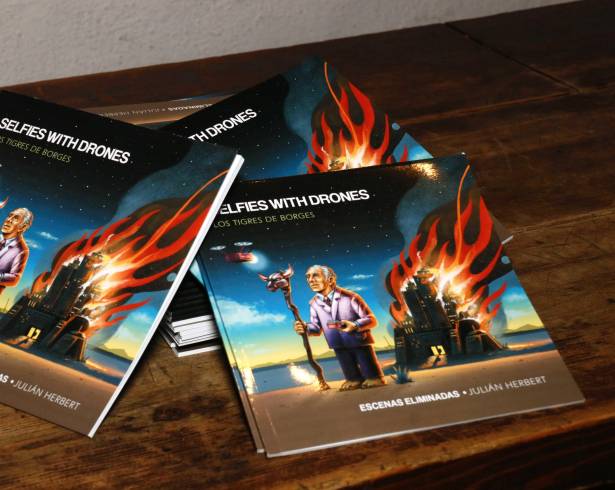 La literatura detrás de la música: Presentan el booklet del álbum ‘Selfies with drones’ en el Cerdo de Babel