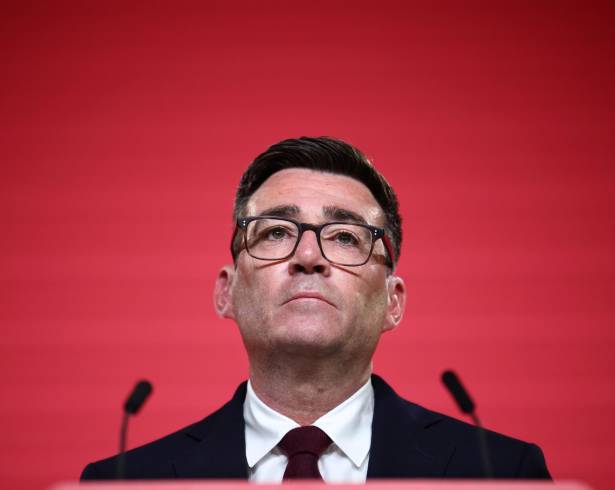 Andy Burnham habla tras ser confirmado como el nuevo líder del Partido Laborista y próximo primer ministro del país durante la “Conferencia Especial del Partido Laborista” celebrada en el centro de Londres.