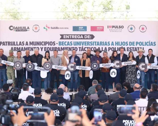 Gobierno del Estado ha destacado que la seguridad es parte esencial del desarrollo de Coahuila.