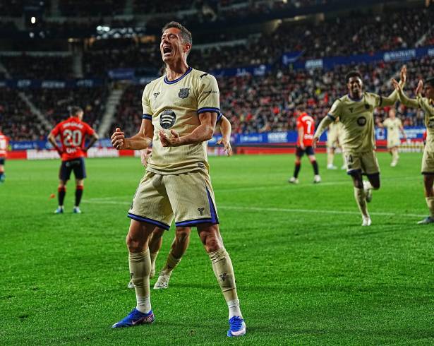 Barcelona sufrió en El Sadar, pero resolvió en el cierre ante Osasuna y dejó encaminado el título de LaLiga 2025-26.
