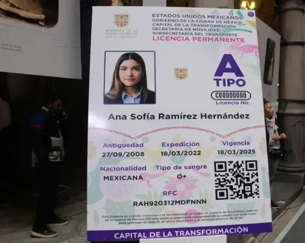 La licencia de conducir permanente puede tramitarse durante 2026 en la Ciudad de México por mil 500 pesos.