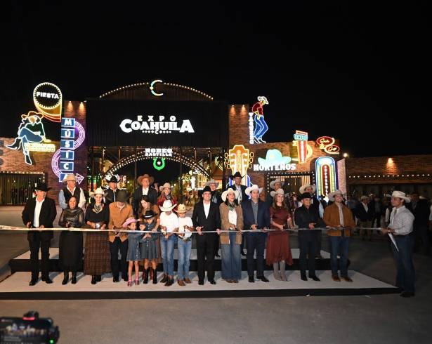 Inaugura Manolo Jiménez Expo Coahuila y Rodeo Saltillo 2026