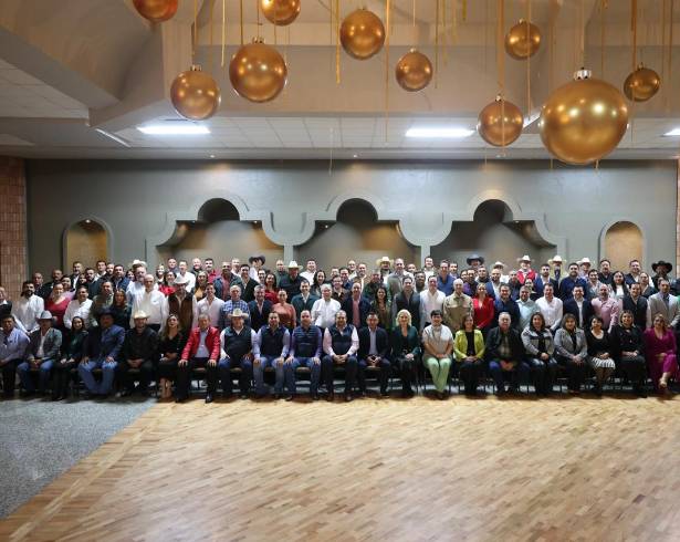 Jiménez instó a sus colaboradores a seguir trabajando con la misma intensidad en el próximo 2026.