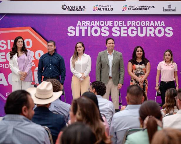 Javier Díaz González reafirmó el compromiso de su administración con mejorar de la calidad de vida de las mujeres.