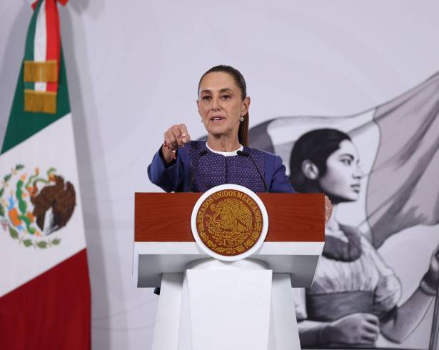 Claudia Sheinbaum Pardo, presidenta de México, encabezó la conferencia Mañanera del Pueblo en la que se presentó la Ley General para Prevenir, Investigar, Sancionar y Reparar el daño por el delito de feminicidio.