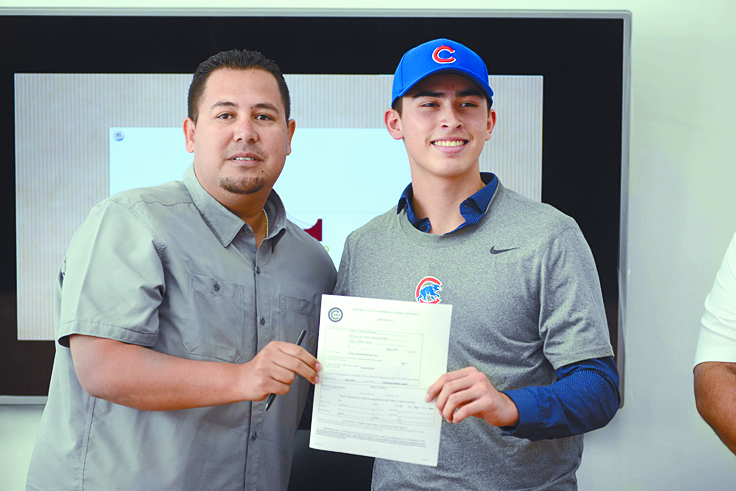 $!El saltillense Carlos Pacheco va a Chicago como nuevo ‘Cachorro'