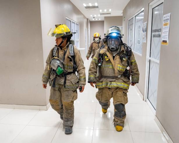 El simulacro tuvo como objetivo fortalecer la cultura de prevención y atención a emergencias.