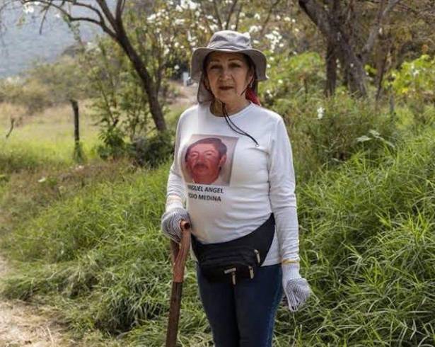 Alma Rosa Roja Medina del colectivo Voces Unidas