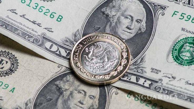 El peso se sigue beneficiando ante el dólar; se encuentra en 18.02 unidades