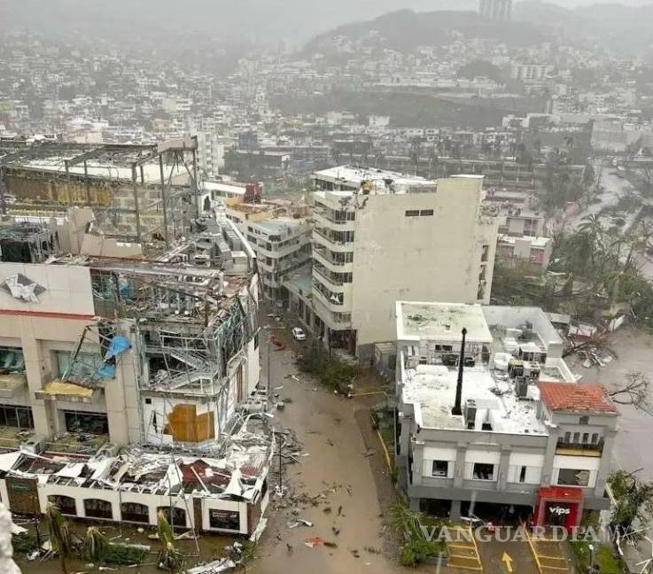 $!Huracán ‘Otis’ estaría entre las 10 peores catástrofes para aseguradoras en México