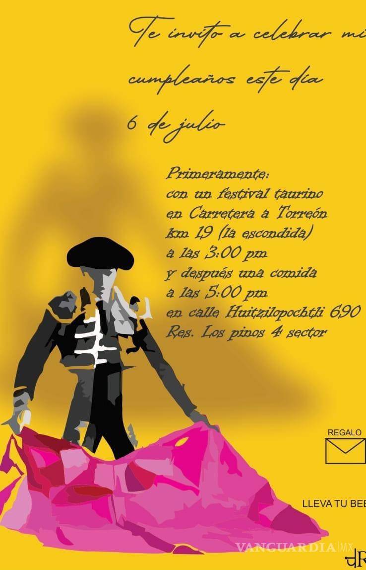 $!Aquí el motivo y detalles de festejo.