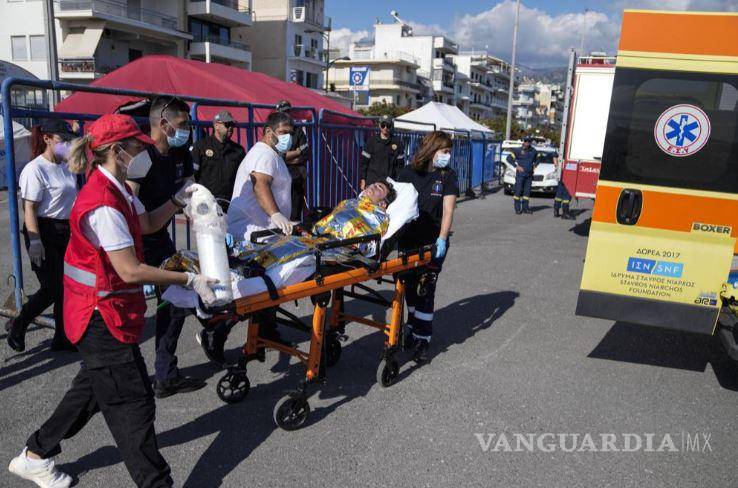 Las impactantes imágenes del terrible naufragio en Grecia; murieron 78 migrantes