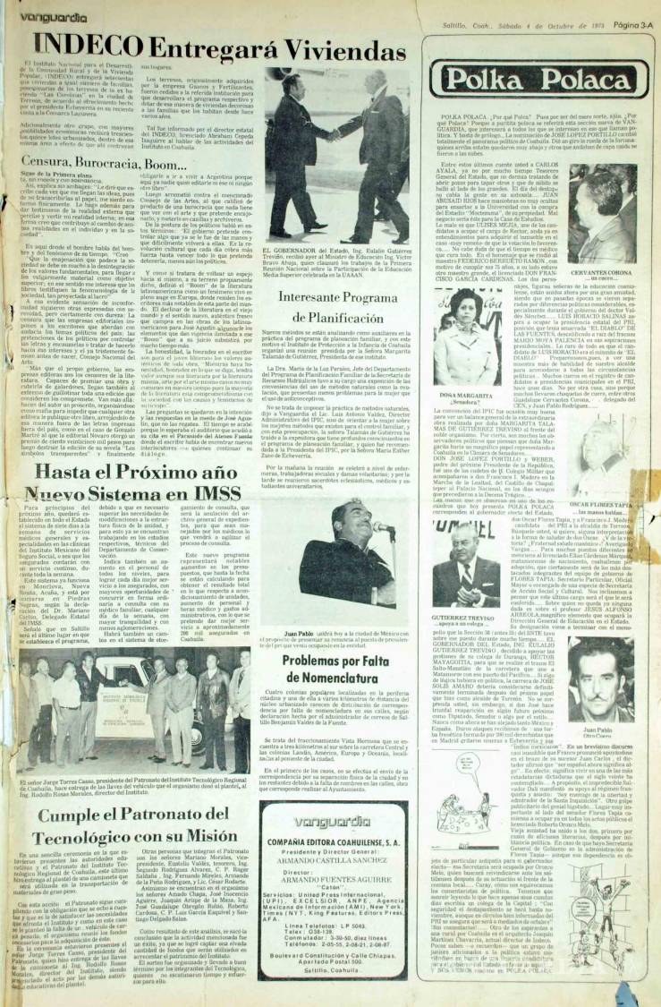 $!Página 3A publicada el 4 de octubre de 1975.