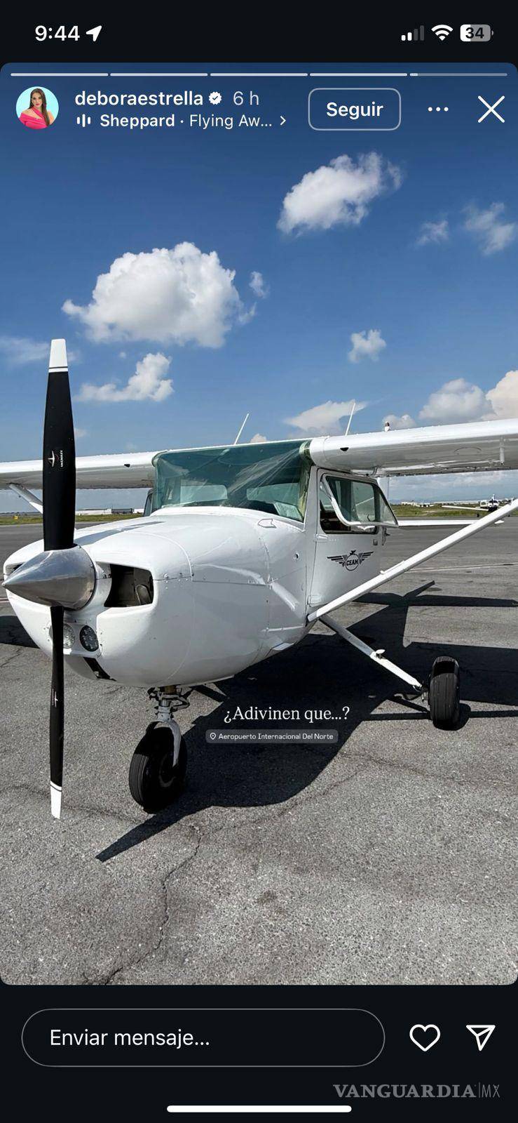 $!Esta fue la última publicación de la conductora Débora Estrella antes del accidente