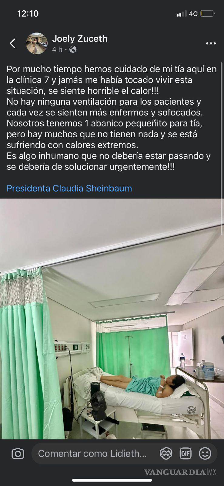$!Los reclamos por el trago amargo que pasan los paciente de la Clínica 7, se replican en redes sociales, sobre todo en Facebook.