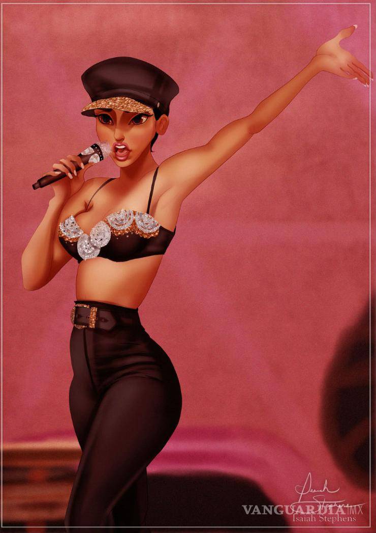 $!Princesas Disney rinden homenaje a Selena
