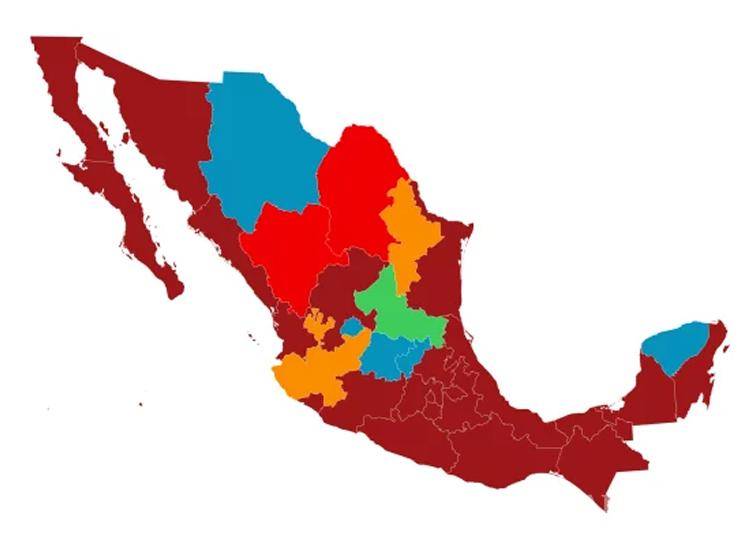 $!Morena y aliados ya gobiernan en 22 estados... Así queda el mapa electoral rumbo a 2024