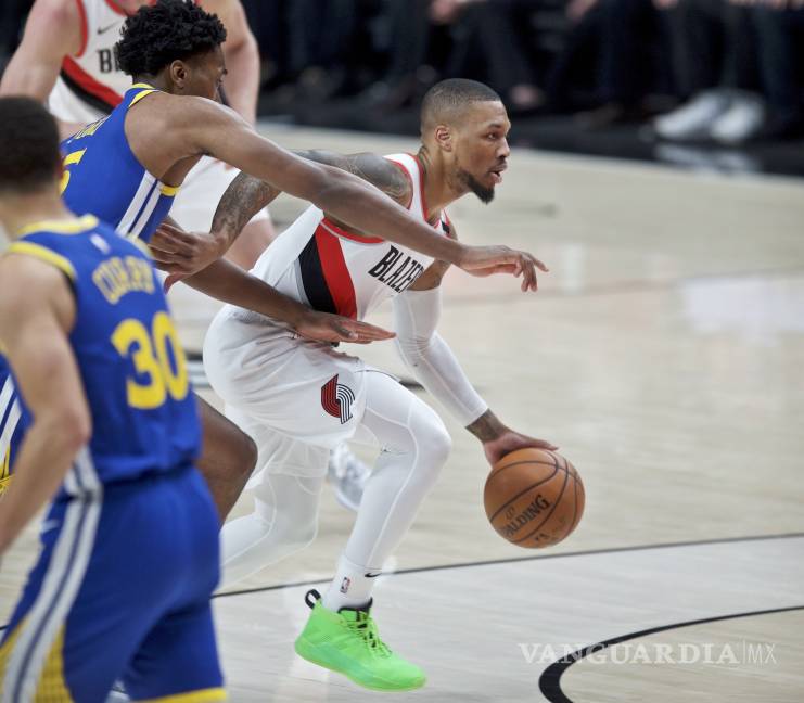 $!Una vez más, Portland sucumbe ante el poderío ofensivo de Golden State