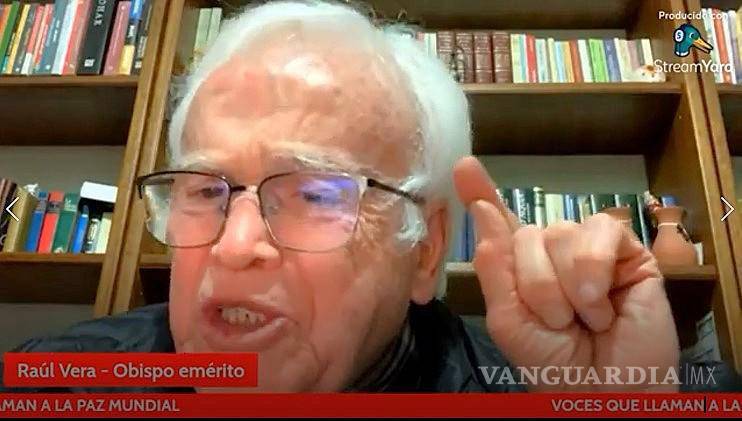 $!Fray Raúl Vera López denunció durante un webinar que Donald Trump mantiene una política de presión y amenazas.