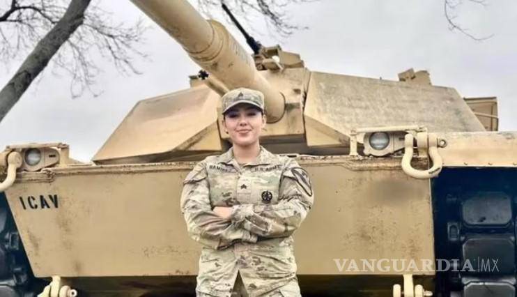 $!Ella es Cinthia Ramírez, mujer de origen mexicano, maestra artillera y clave en el ejército de EU
