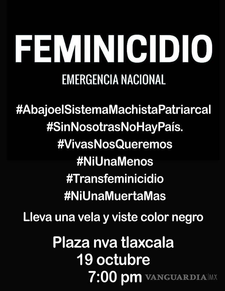 $!#NiUnaMenos: Convocan este miércoles a realizar protesta contra la violencia machista
