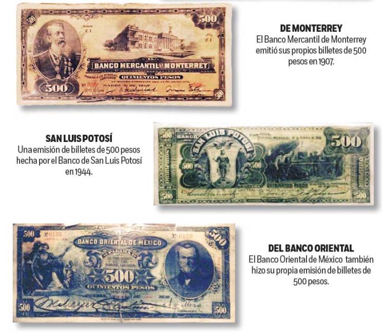 $!Lanzarán nuevo billete de 500 pesos, ¿qué personaje será?