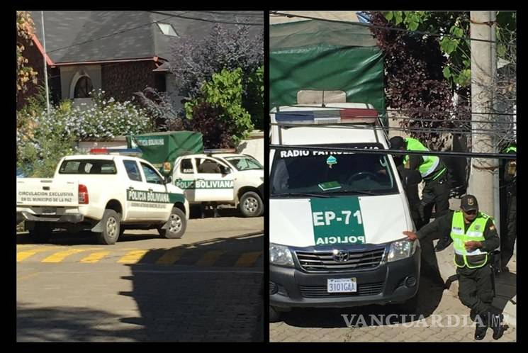 $!Embajada de México en Bolivia continúa en alerta permanente por vigilancia de autoridades; SRE ve riesgo de &quot;incursión armada&quot;