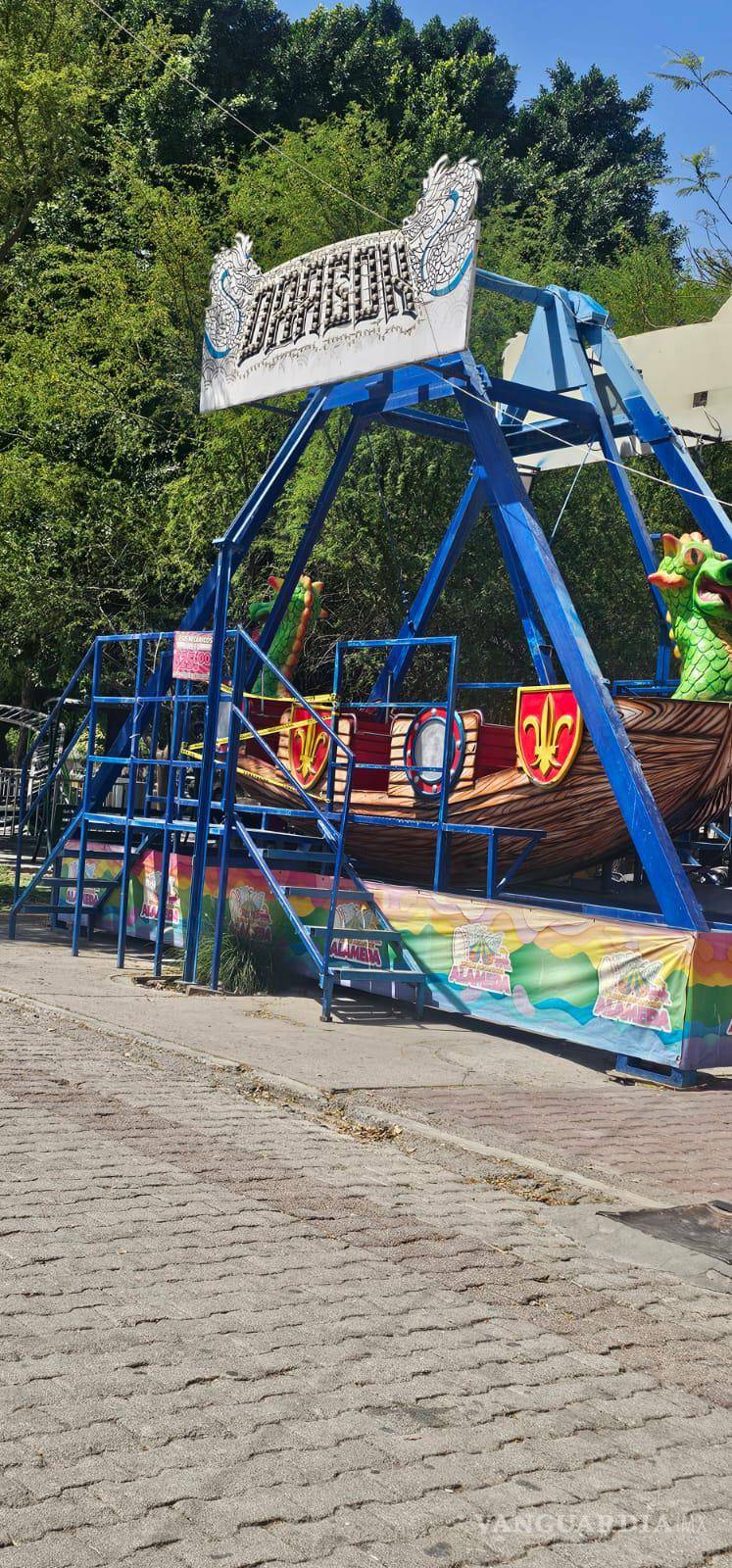 $!En total, 16 juegos mecánicos quedaron inmovilizados.