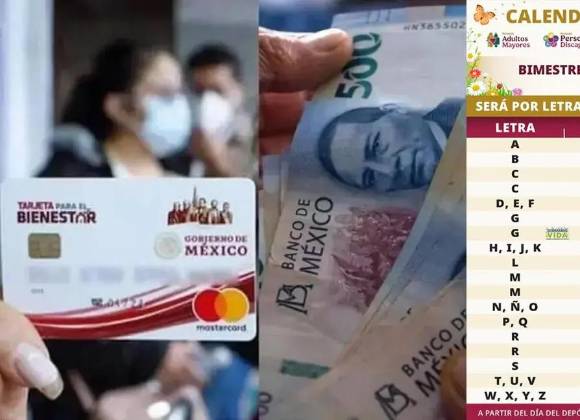 Pensión del Bienestar... ¿Qué apellidos reciben su pago de 6 mil 200 pesos del 19 al 30 de mayo, según el calendario?