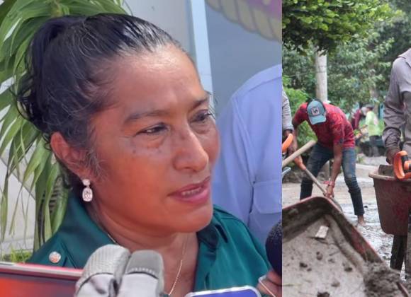 ¿Y la alcaldesa de Acapulco?... reaparece 2 días después del paso del huracán Otis y pide a ciudadanos limpiar calles (Video)