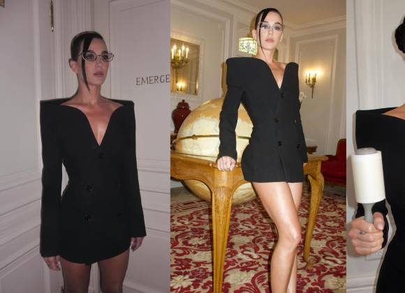 ¿Final feliz? Reaparece Katy Perry en desfile de Balenciaga tras separación de Orlando Bloom