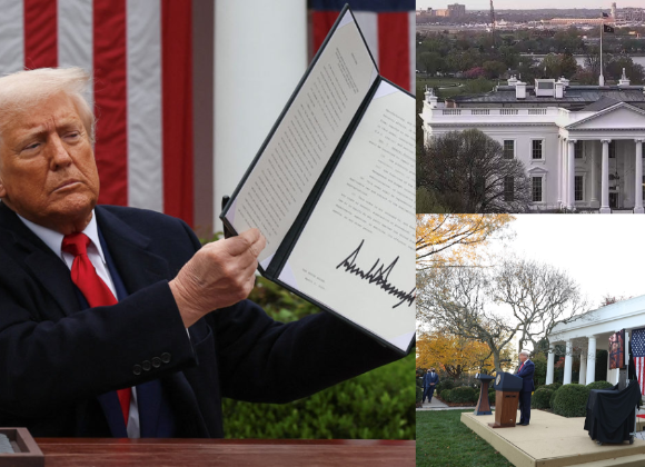 Trump declara “independencia económica” de Estados Unidos