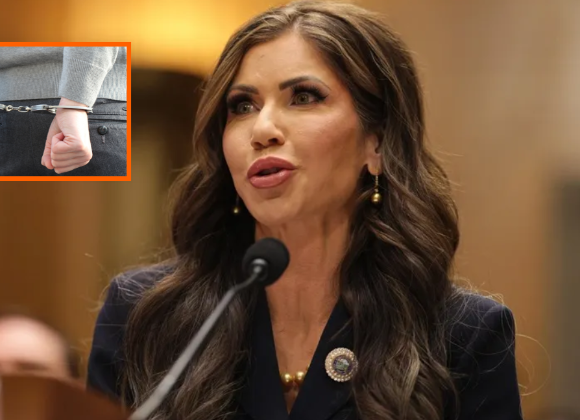 Migrante indocumentado de Chile es detenido por robar el bolso de Kristi Noem