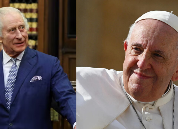 Rey Carlos III visita de sorpresa al Papa Francisco; audiencia real en Italia