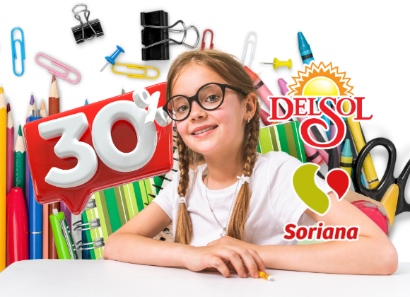 Regreso a Clases: Soriana y Del Sol ponen en oferta los útiles escolares hasta con 40% de descuento