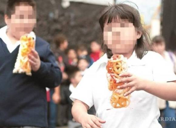 Coahuila: aumentan índices de sobrepeso y obesidad en alumnos de primaria por malos hábitos alimenticios