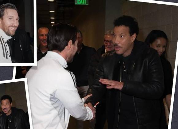 Lionel Messi y Lionel Richie se conocen en Miami: la inspiración detrás del nombre de ‘La Pulga’