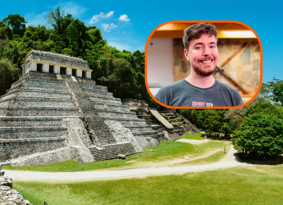 Mr. Beast responde contra la presunta denuncia del INAH