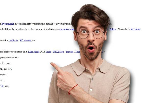 ¿Sabes cuál es?... La primera página web del mundo sigue activa y puedes visitarla