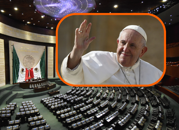 Cámara de Diputados alista homenaje al Papa Francisco; determinación aprobada por la Jucopo