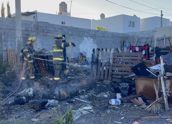 Tejabán burned after a neighborhood dispute in Saltillo