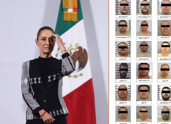 Otros 29 capos en la mira; Sheinbaum afirma que ‘hay más listas’ de extradiciones hacia EU