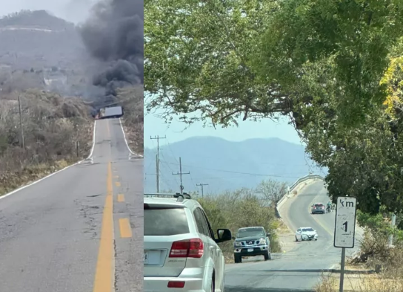 En medio de conflicto en Sinaloa, reportan narcobloqueos en Mazatlán