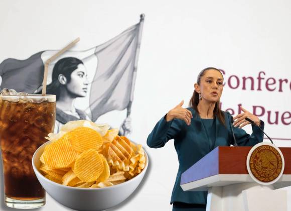 ‘Regrésanos la comida chatarra y serás la mejor presidenta’, pide niño a Sheinbaum