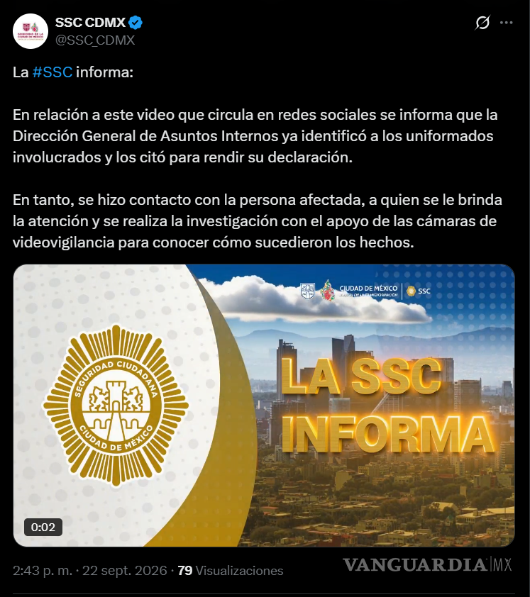 $!Eva María Beristain denuncia intento de extorsión durante persecución policial en CDMX