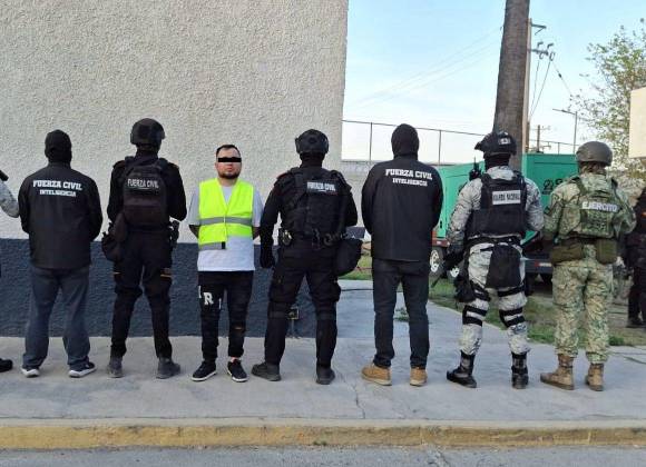 Detienen Nuevo León a 42 objetivos prioritarios durante el mes de abril