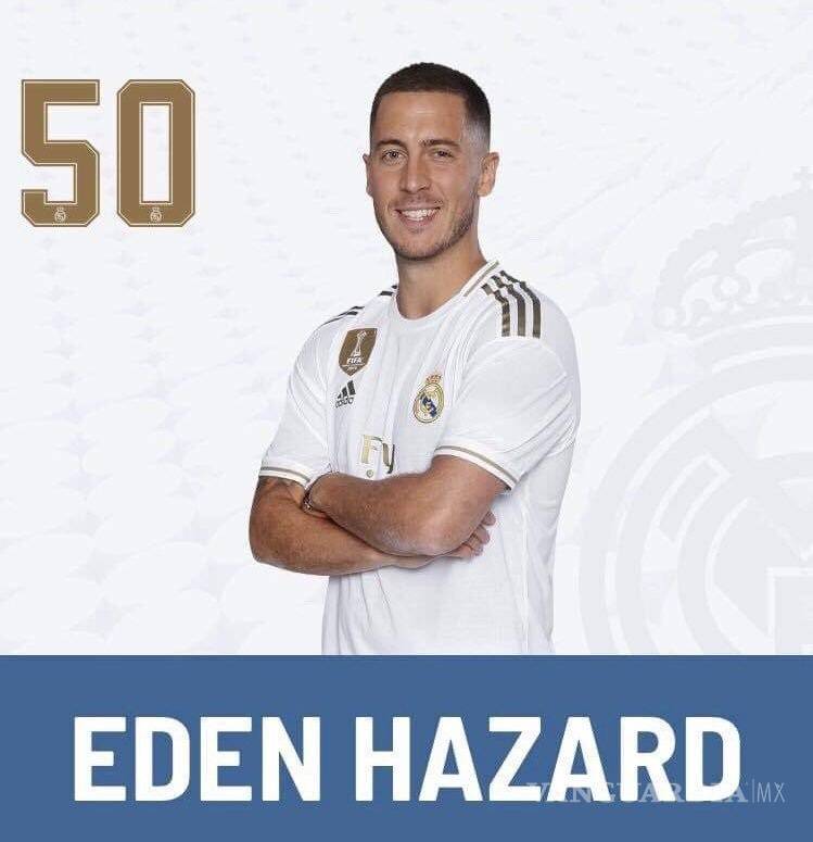 $!El insólito número que usará Eden Hazard con el Real Madrid