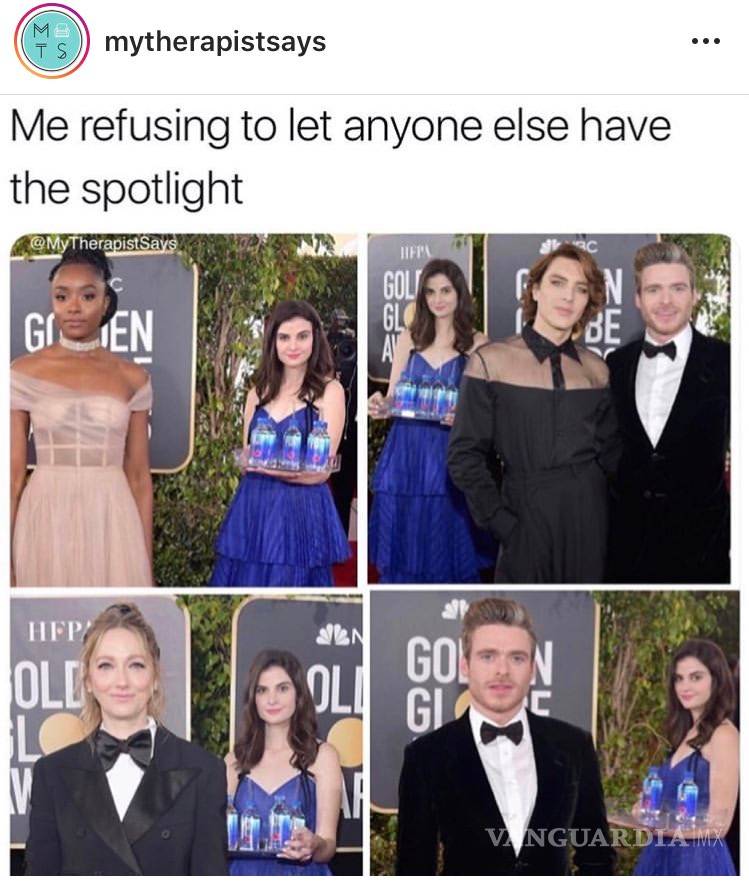 $!La ‘Chica del Agua Fiji’ que se robó los Globos de Oro