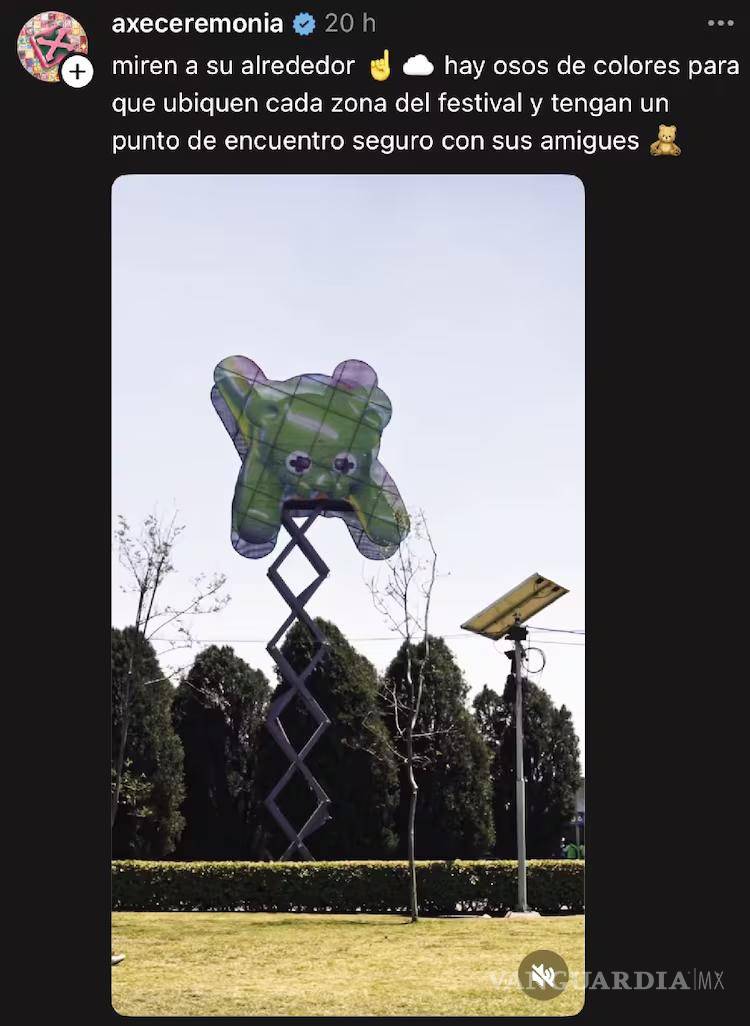 $!Festival AXE Ceremonia colocó grúa después de verificación; SHPC evalúa concesión del Parque Bicentenario