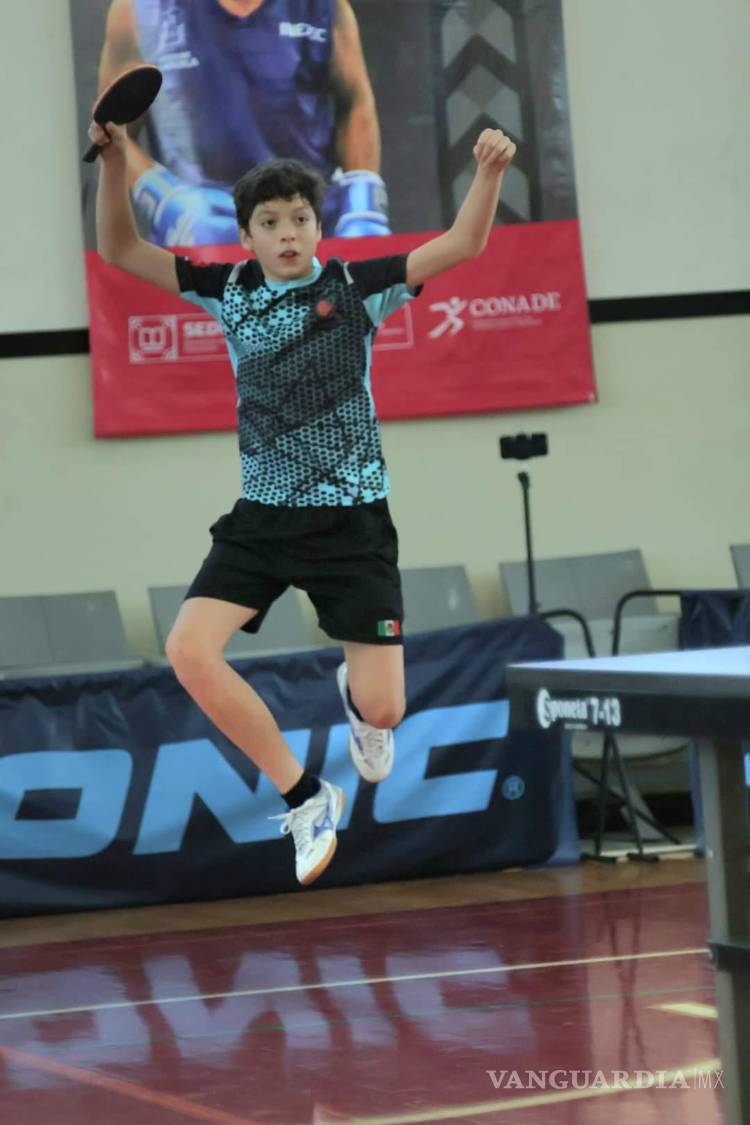 $!En el selectivo nacional, el saltillense enfrentó a jugadores de Guerrero, Jalisco y Nuevo León en la fase de grupos.